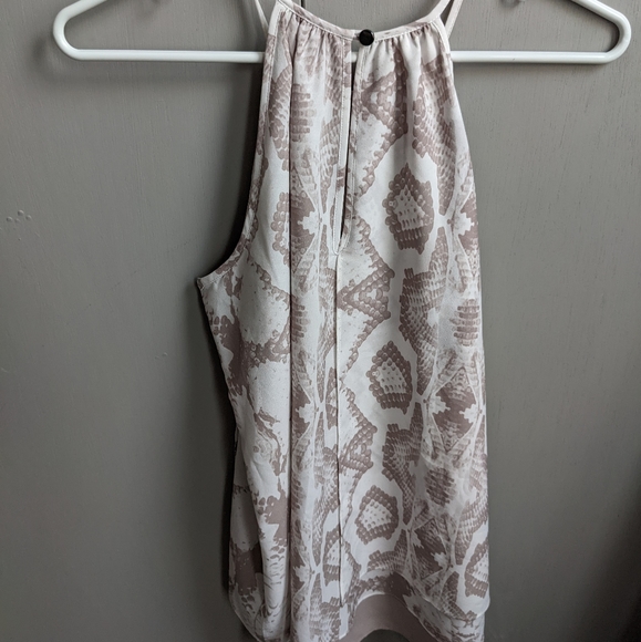 Calvin Klein Layered Snake Skin Top - Picture 3 of 4